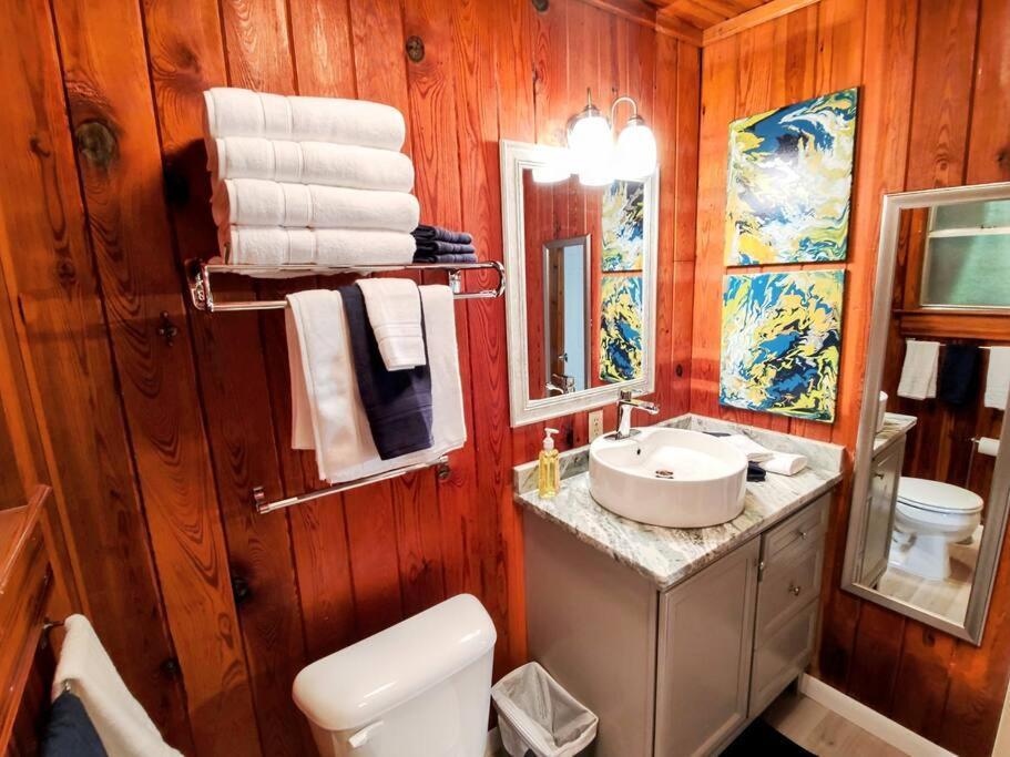 Lake Haven Cottage On Lake Hamilton Hot Springs Exteriör bild