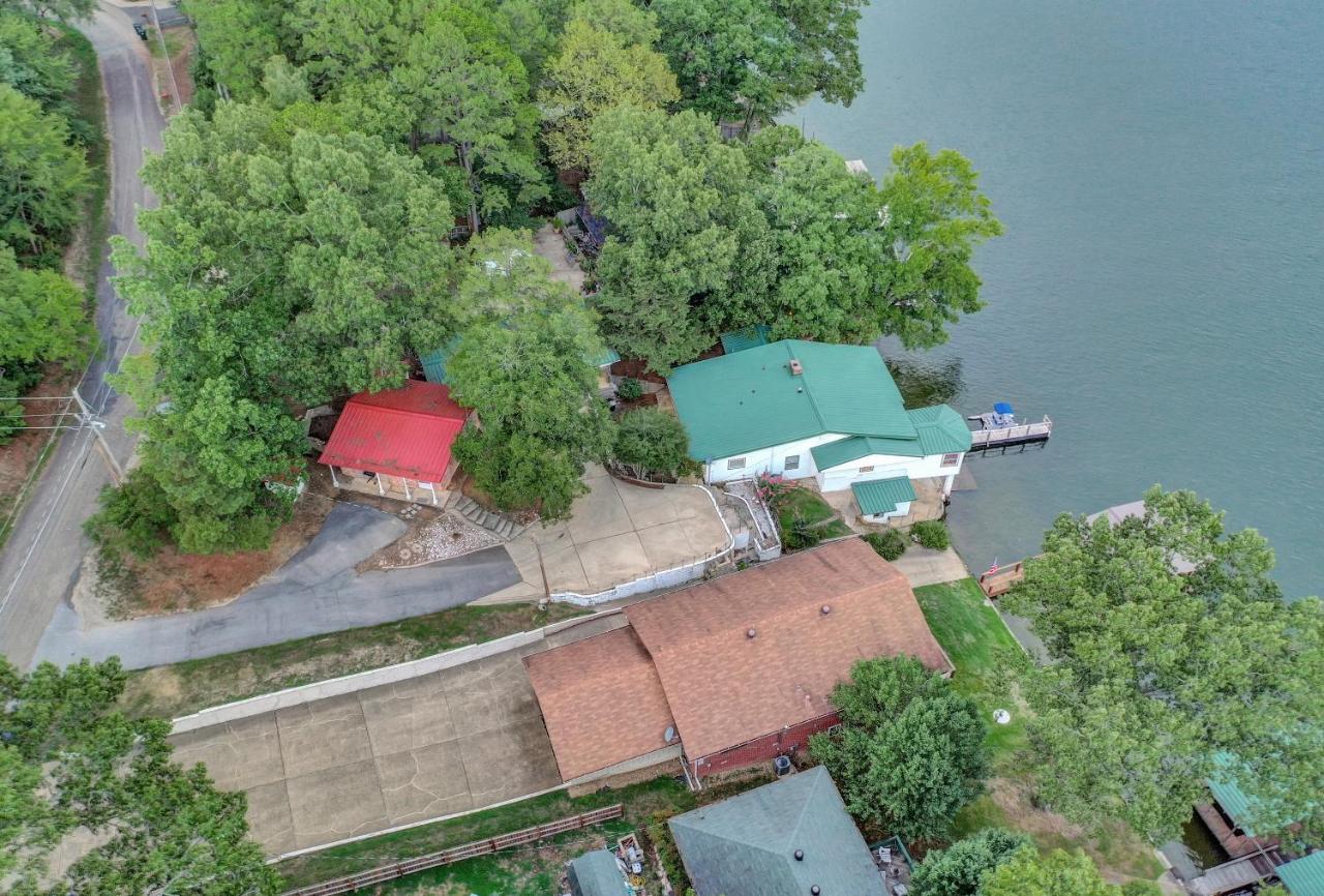 Lake Haven Cottage On Lake Hamilton Hot Springs Exteriör bild